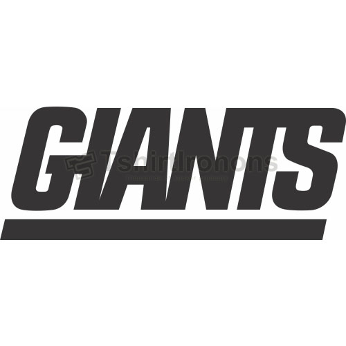 New York Giants T-shirts Iron On Transfers N630 - Click Image to Close